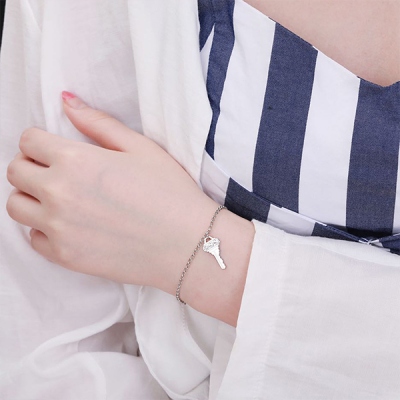 key to my heart bracelet