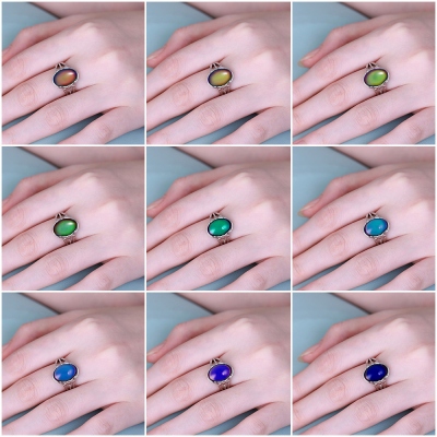 sterling silver mood ring