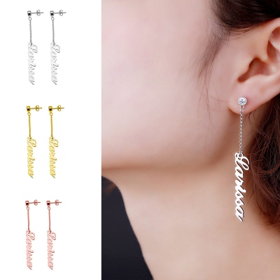 personalized earrings