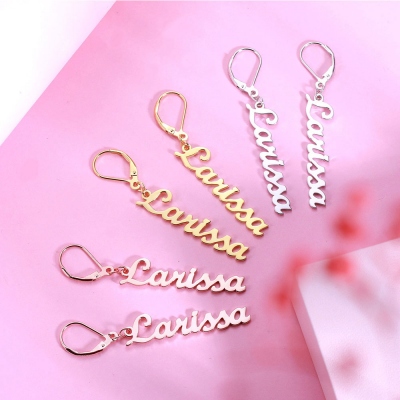 personalized earrings