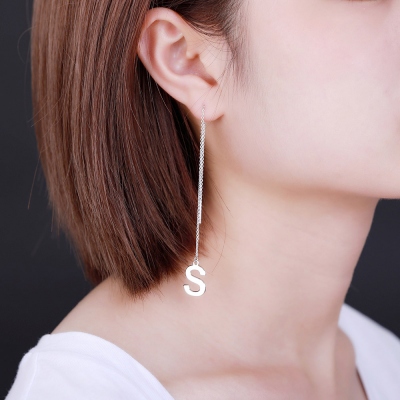 Letter Earrings	