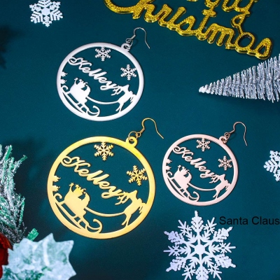 Name Earrings	