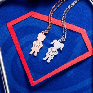Personalized Super Hero Necklace for Doctor