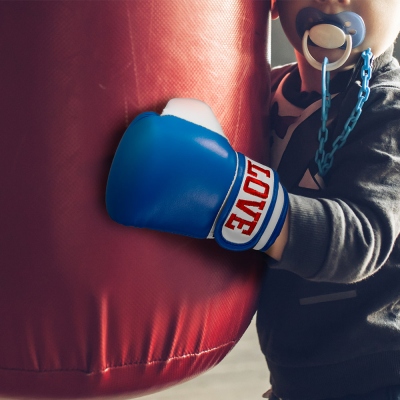 Personalized Baby Boxing Gloves