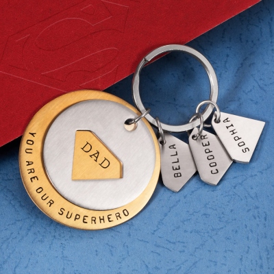 Porte-clés personnalisé Superman