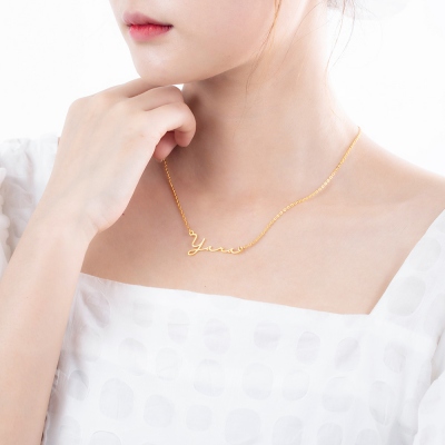 Personalized Name Necklace Multi-Font Styles