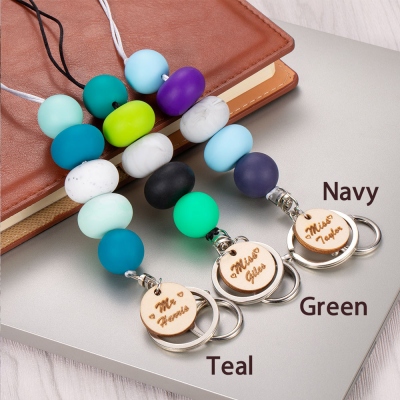 Personalized Name Tags Lanyards Gift for Teachers