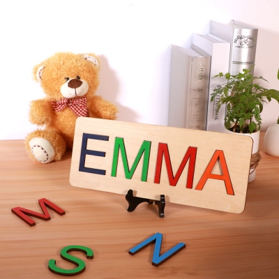 Personalized Wooden Name Puzzle