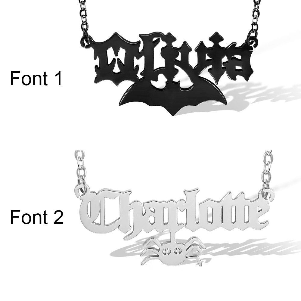 Pumpkin necklace