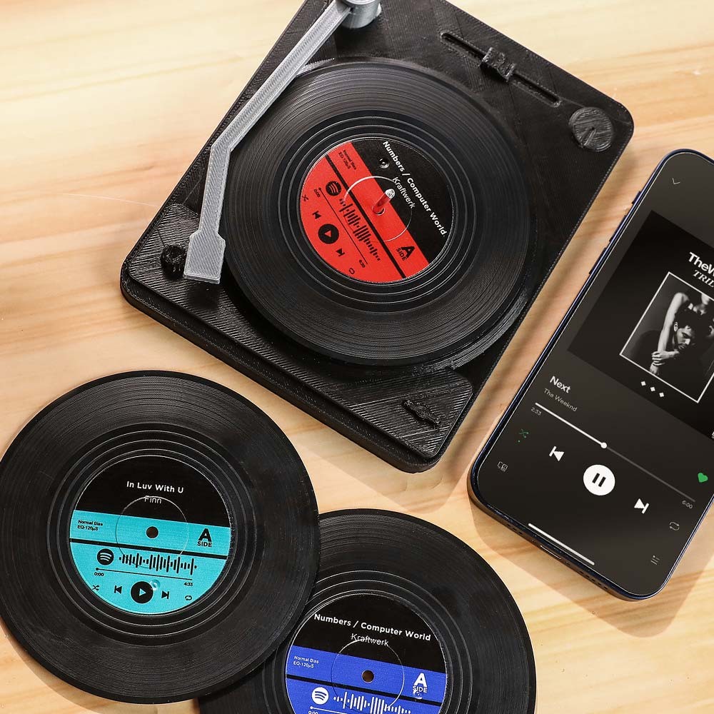 Spotify Song Playlist Coasters