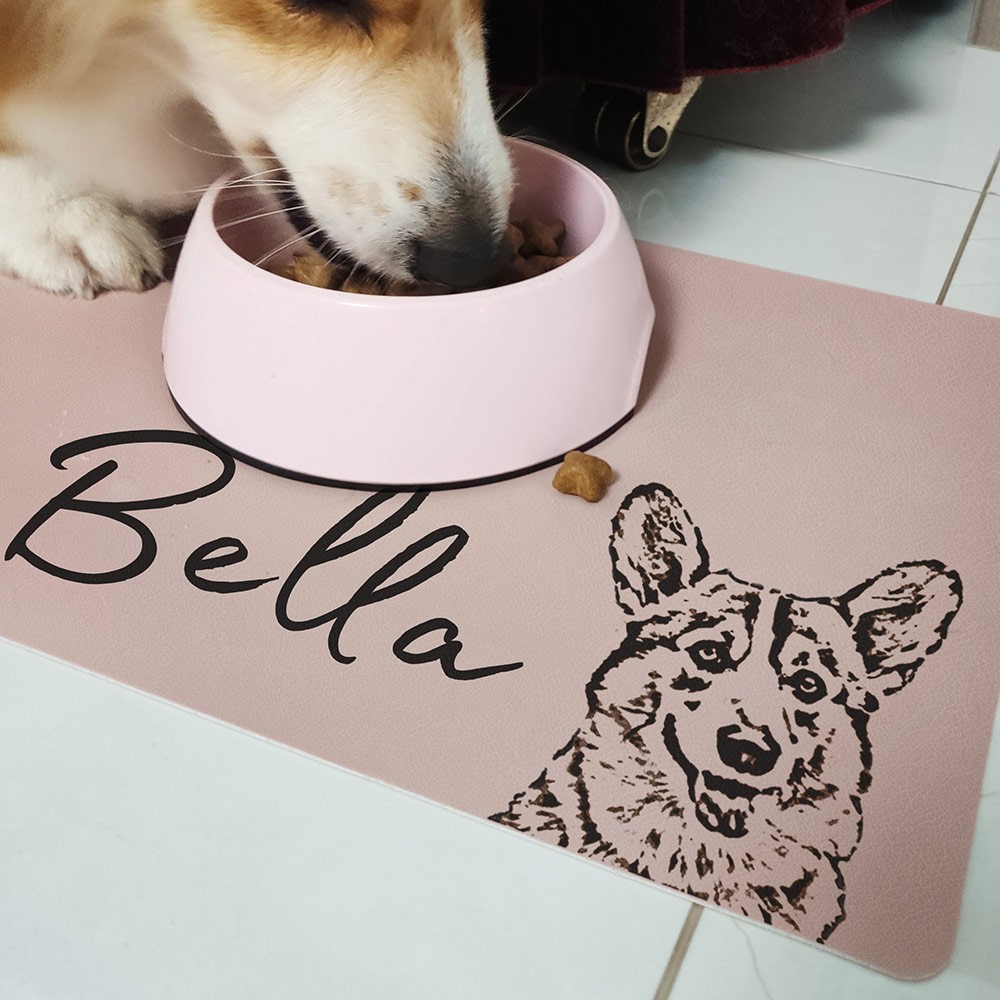 tapis de nourriture pour animaux de compagnie