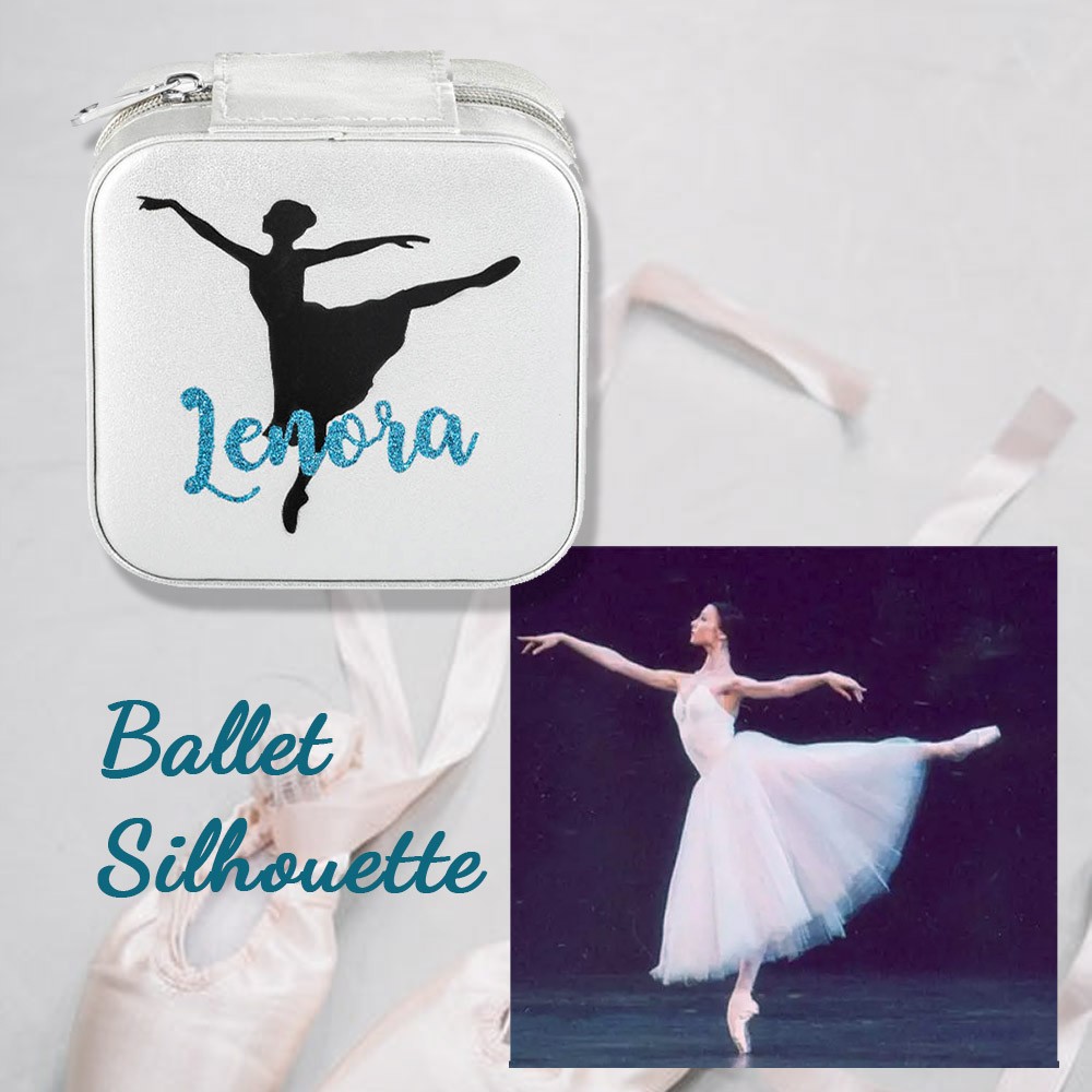 estojo de jóias de dança