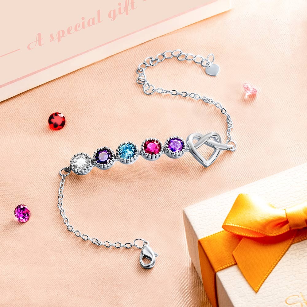 birthston bracelet