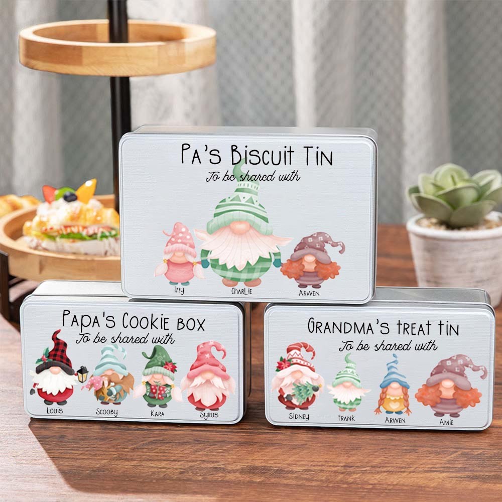 personalized biscuit box