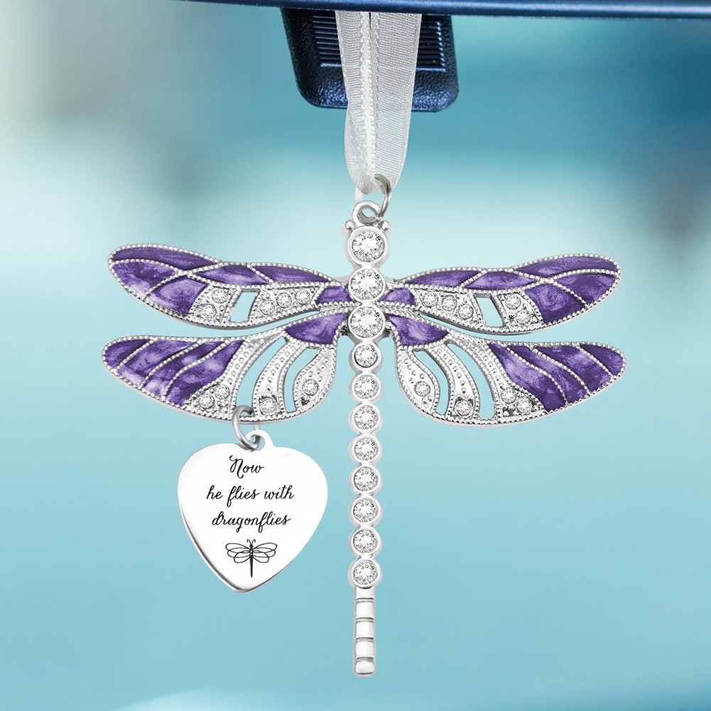 Dragonfly Memorial Ornament