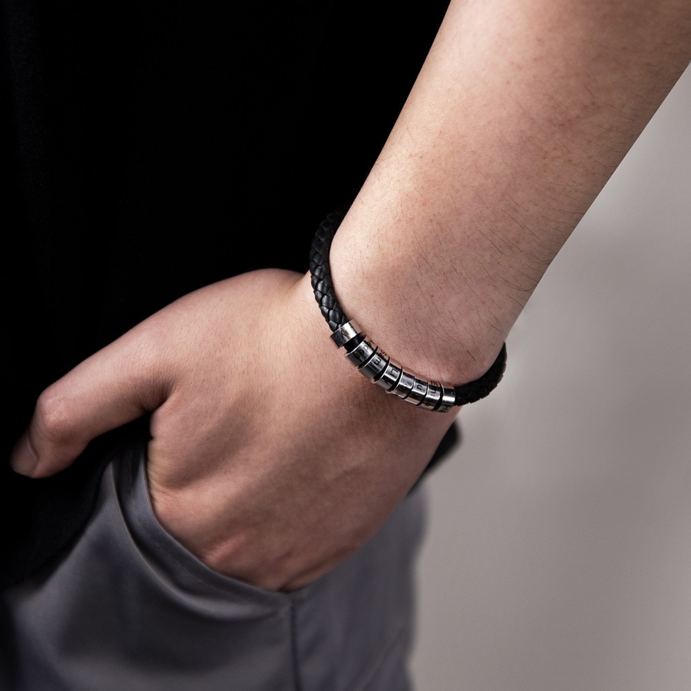 leather bracelet