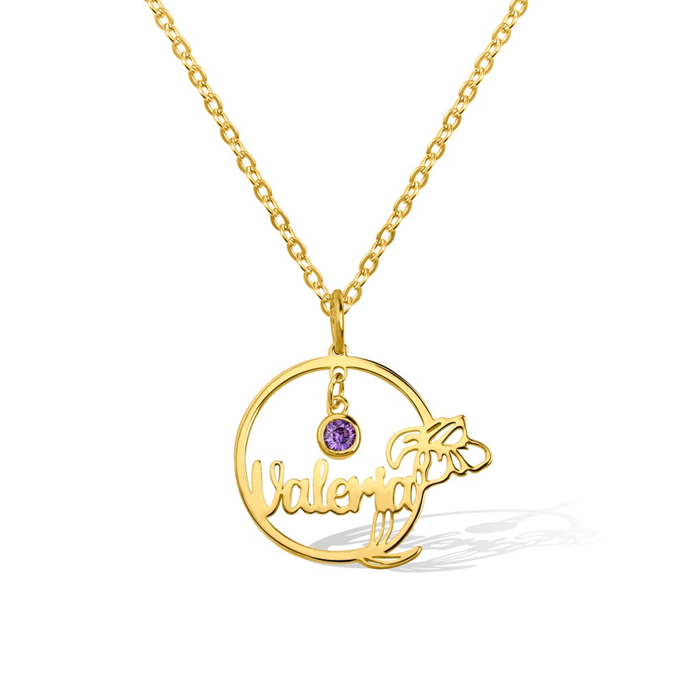Personalized Name Birthstone