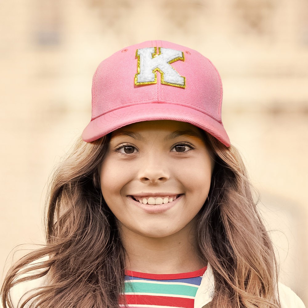 letter patch hat