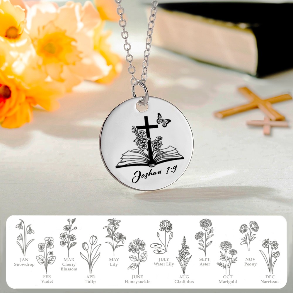 collier de fleurs du mois de naissance