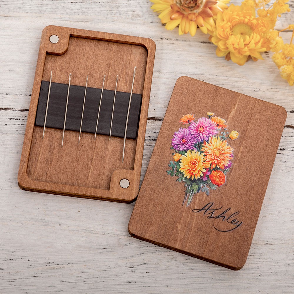 wood holder needle work