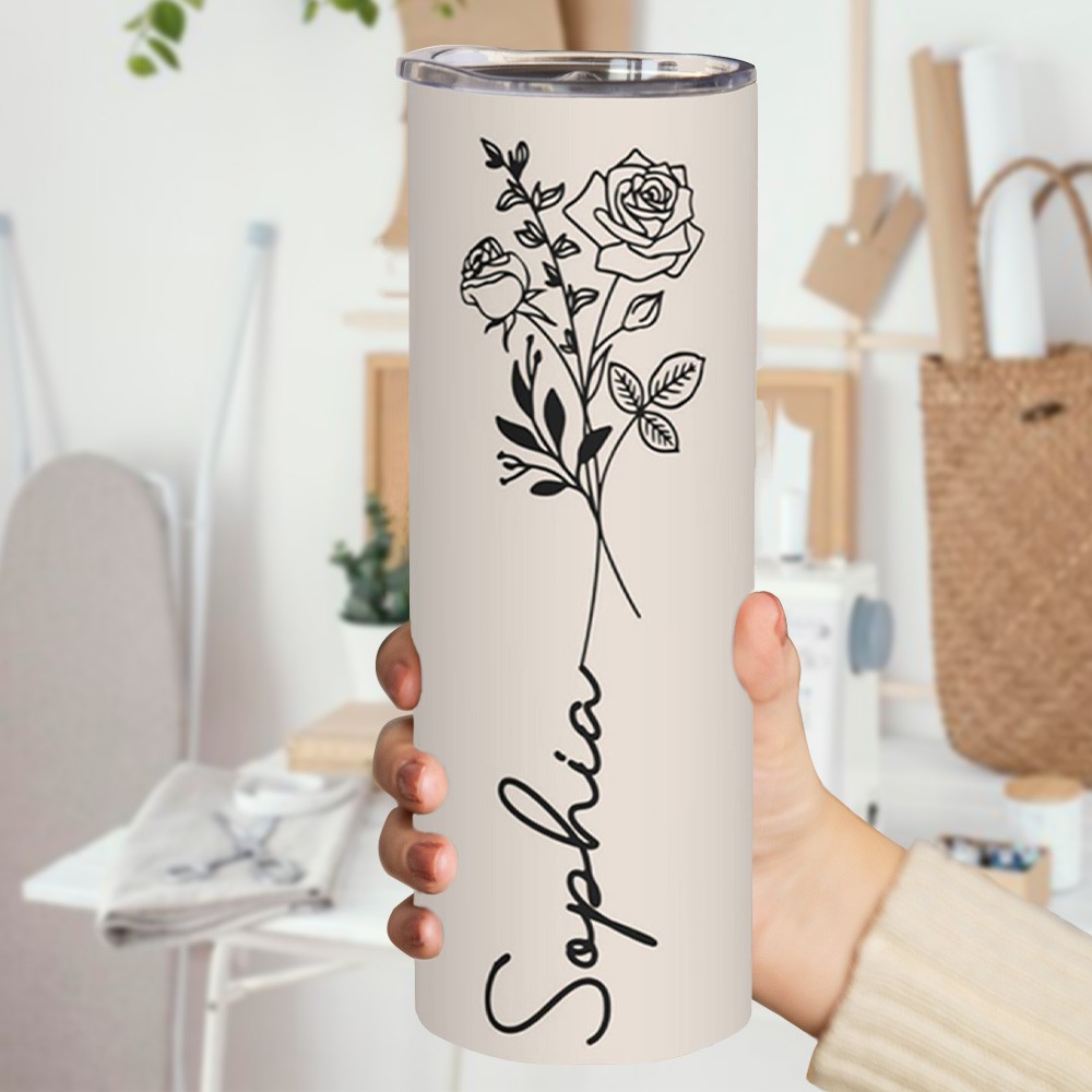 Birth Flower Gift Bridesmaid