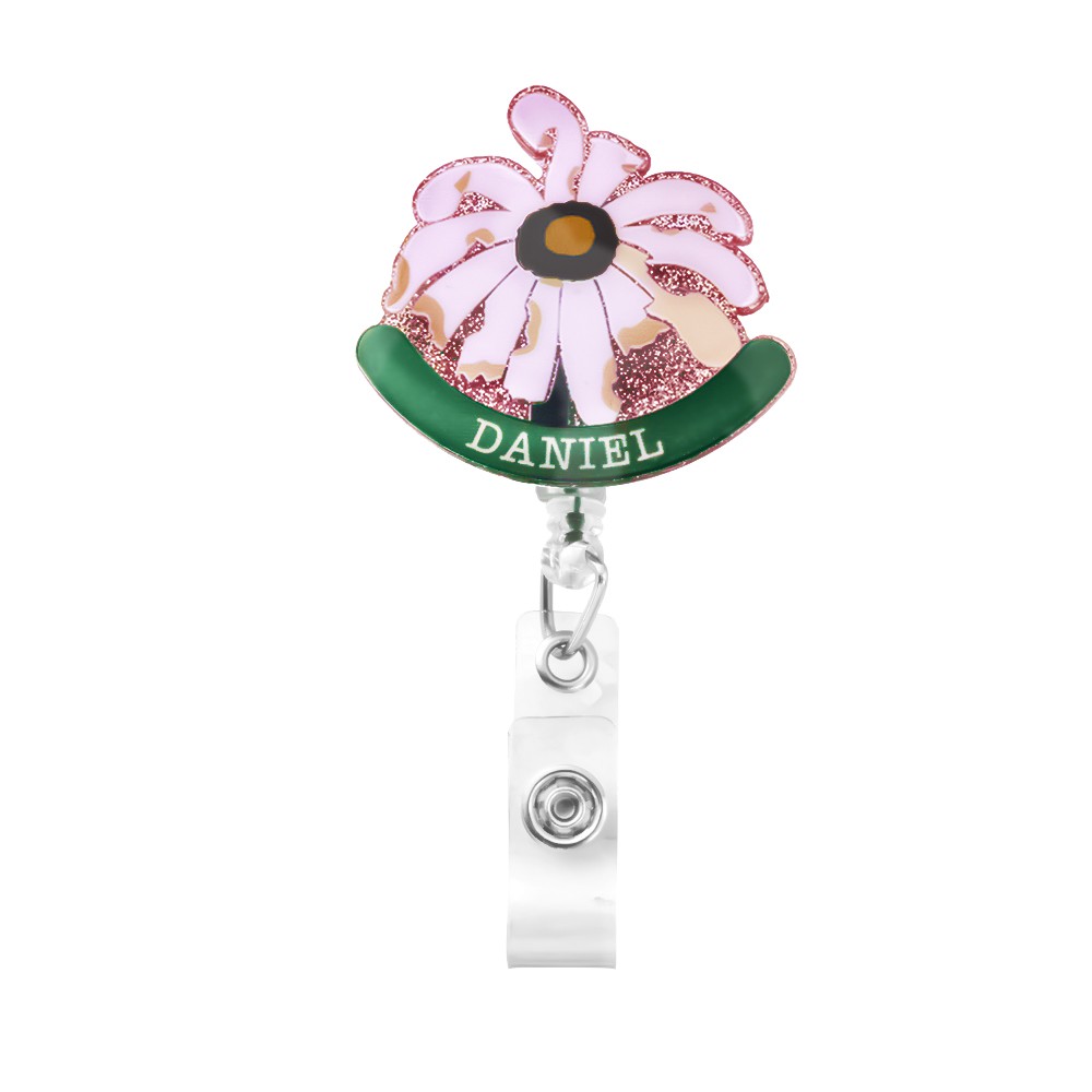 Custom Daisy Badge Reel