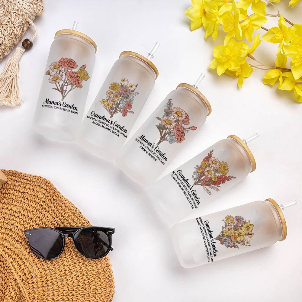 Flowers with Kids Name