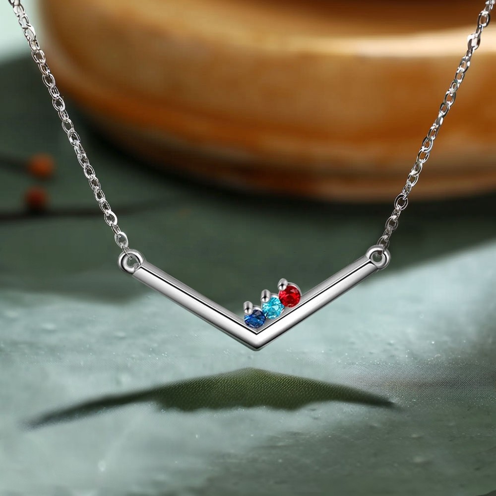 family bar necklaces