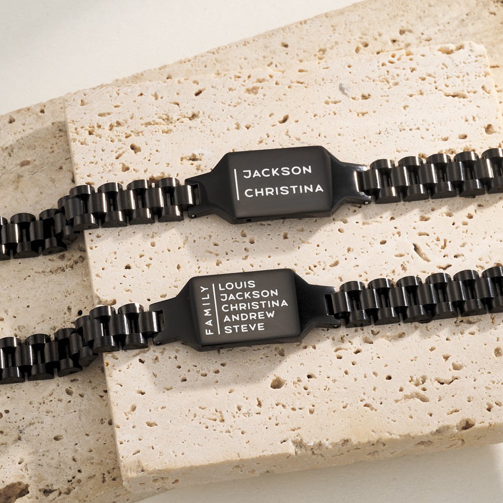 couple name bracelets