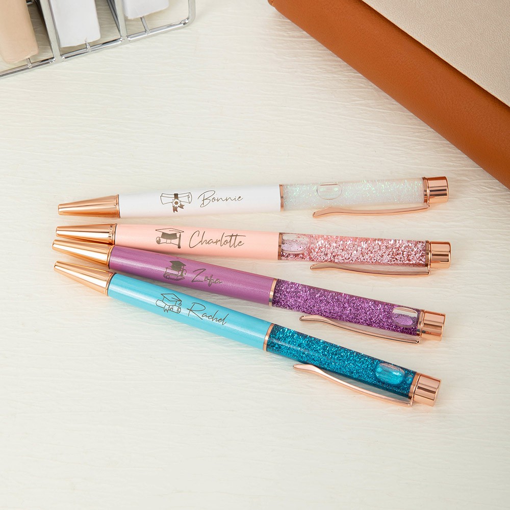 Custom Glitter Quicksand Pen