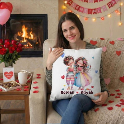 pillow case with name