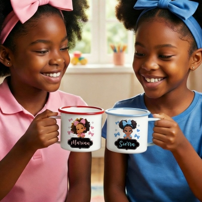 African American Little Girl
