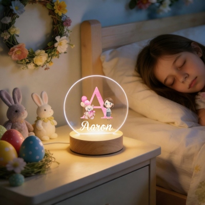 Personalisierte Nachtlampe