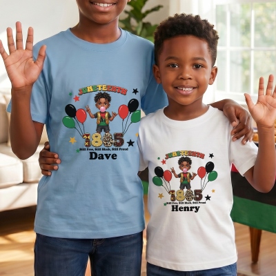 African American Little Boy