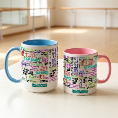 mug with color inside
