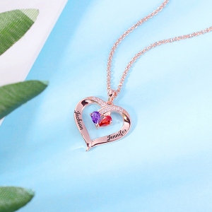 birthstone necklace