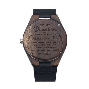 Wooden watch