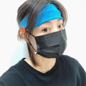 Adult/Doctor/Nurse/Healthcare Worker Headband with Buttons 3 Pack