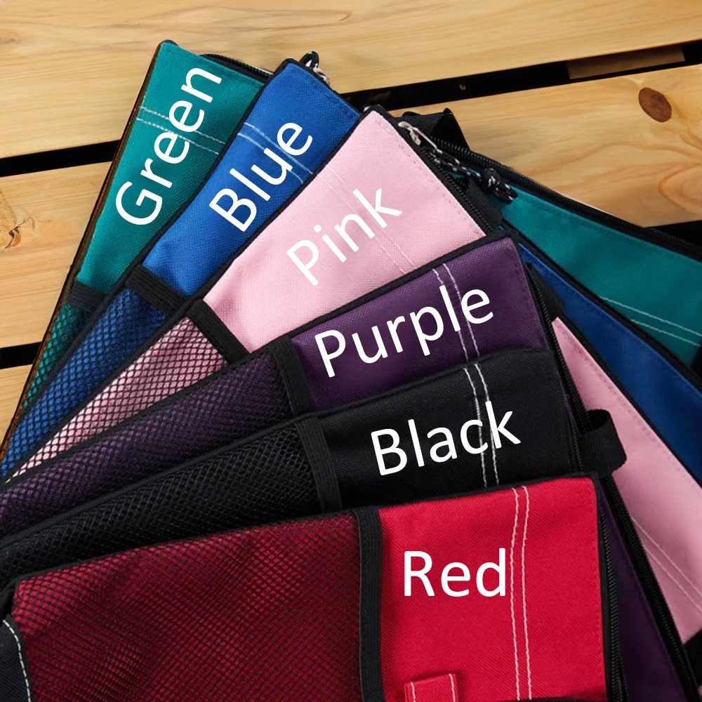 Personalized Doggie Things Pet Tote Bag with Zipper, Custom Pet Travel Daycare Bag, New Puppy Gift, Pet Groomer Gift for Pet Lover/Pet Owner