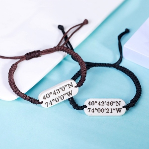 coordinates bracelet