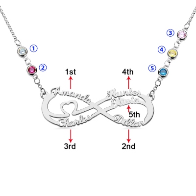 infinity necklace