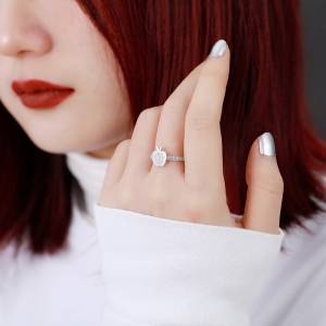 Personalized Engraved Apple Ring
