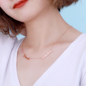 Personalized 1-4 Name Necklace