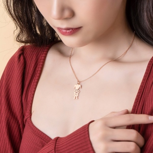 Personalized Super Hero Necklace for Doctor