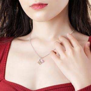 Personalized Name Tooth Necklace Dental Gift