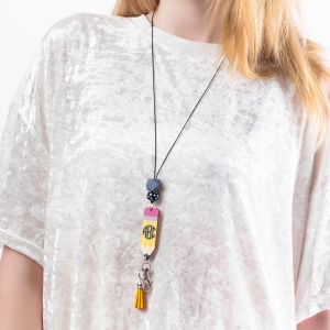 Personalized Cute Pencil/Apple/Initial Lanyard