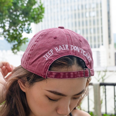 Jeep Hair Don't Care Hat for Girl