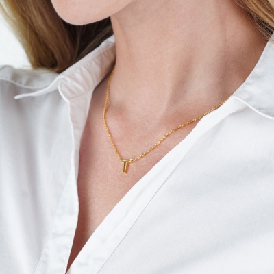 Personalized Dainty Initial Necklace