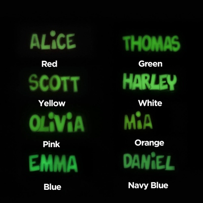 3D-Druck Personalisierte Glow Name USB-Kabel