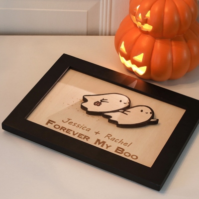 Personalized Ghost Decor for Couples